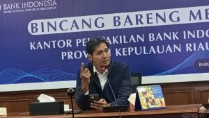 Deputi Kepala Perwakilan BI Kepri, Adidoyo Prakoso