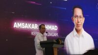 Kepala Badan Pengusahaan (BP) Batam Amsakar Achmad