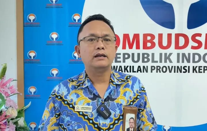 Kepala Perwakilan Ombudsman Provinsi Kepri Lagat Parroha Patar Siadari