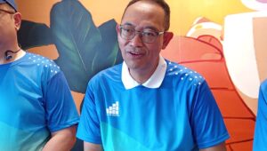 Kepala Cabang BTN Batam yang juga Ketua Forum Komunikasi Industri Jasa Keuangan (FKIJK) Kepulauan Riau, Indra Sakti Agung Nugroho,