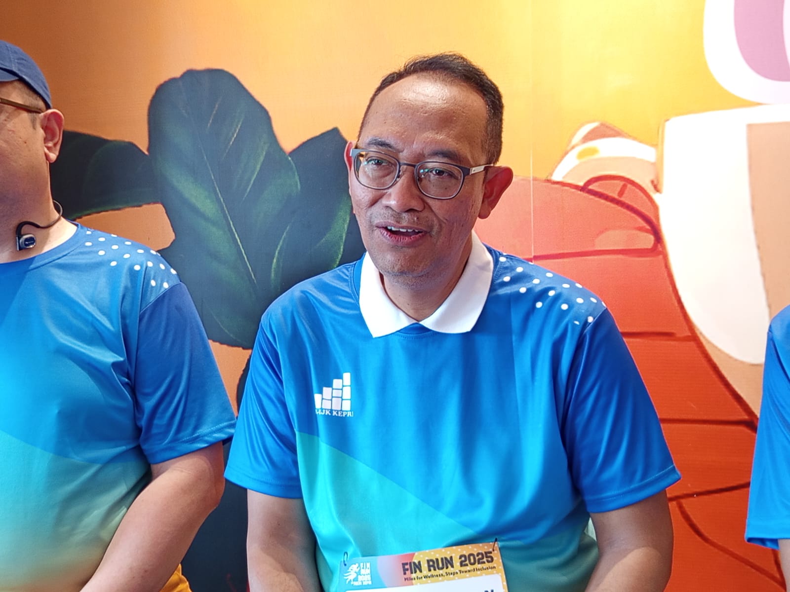 Kepala Cabang BTN Batam yang juga Ketua Forum Komunikasi Industri Jasa Keuangan (FKIJK) Kepulauan Riau, Indra Sakti Agung Nugroho,
