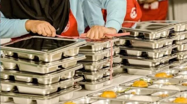 ilUSTRASI Dapur Makan Bergizi Gratis