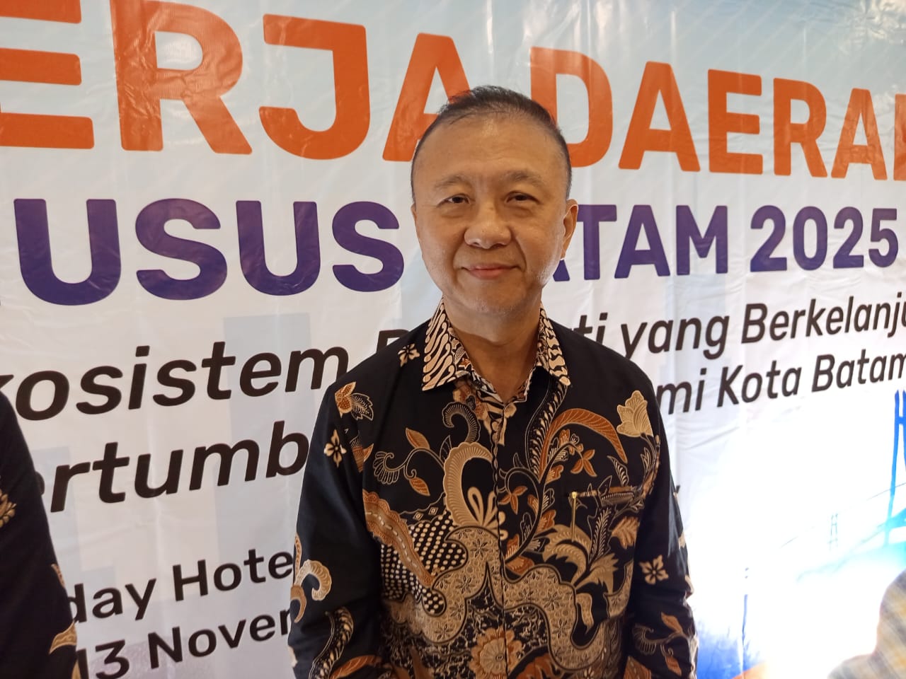 Ketua DPD REI Khusus Batam, Robinson Tan