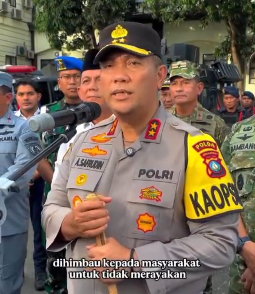 Kepala Kepolisian Daerah Kepulauan Riau (Kapolda Kepri) Irjen Pol Asep Safrudin, S.I.K., M.H.