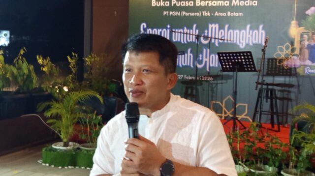 Wendi Purwanto, Area Head PT Perusahaan Gas Negara Tbk (PGN) Batam