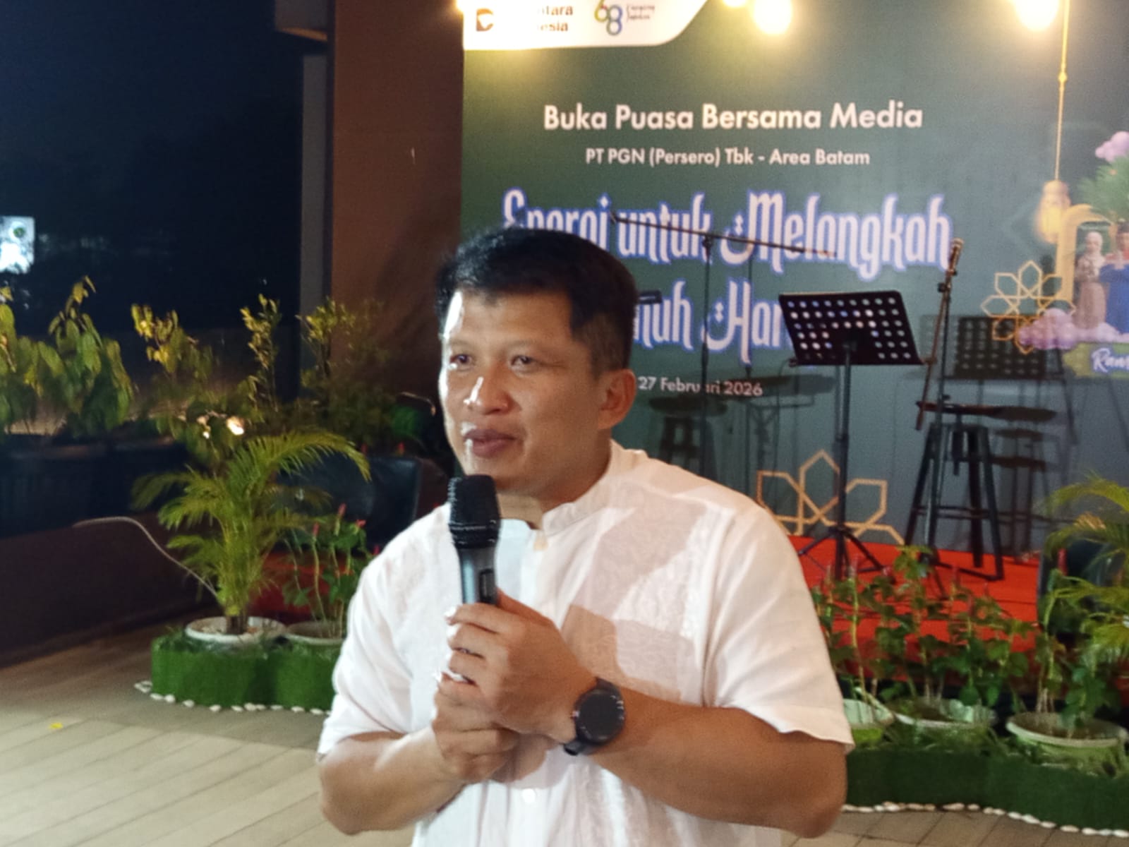 Wendi Purwanto, Area Head PT Perusahaan Gas Negara Tbk (PGN) Batam