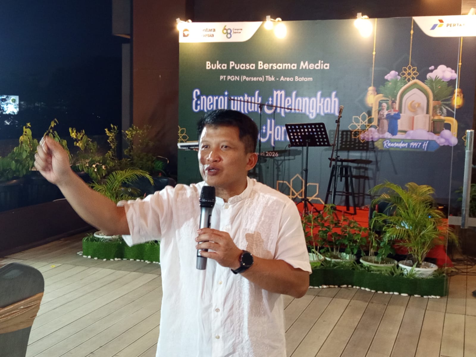 Wendi Purwanto, Area Head PT Perusahaan Gas Negara Tbk (PGN) Batam