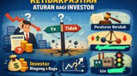 Ilustrasi Ketidakpastian aturan yang dirasakan para investor