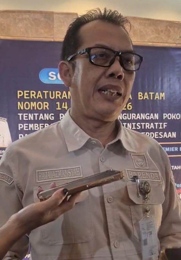 Kepala Bapenda Batam, Raja Azmansyah