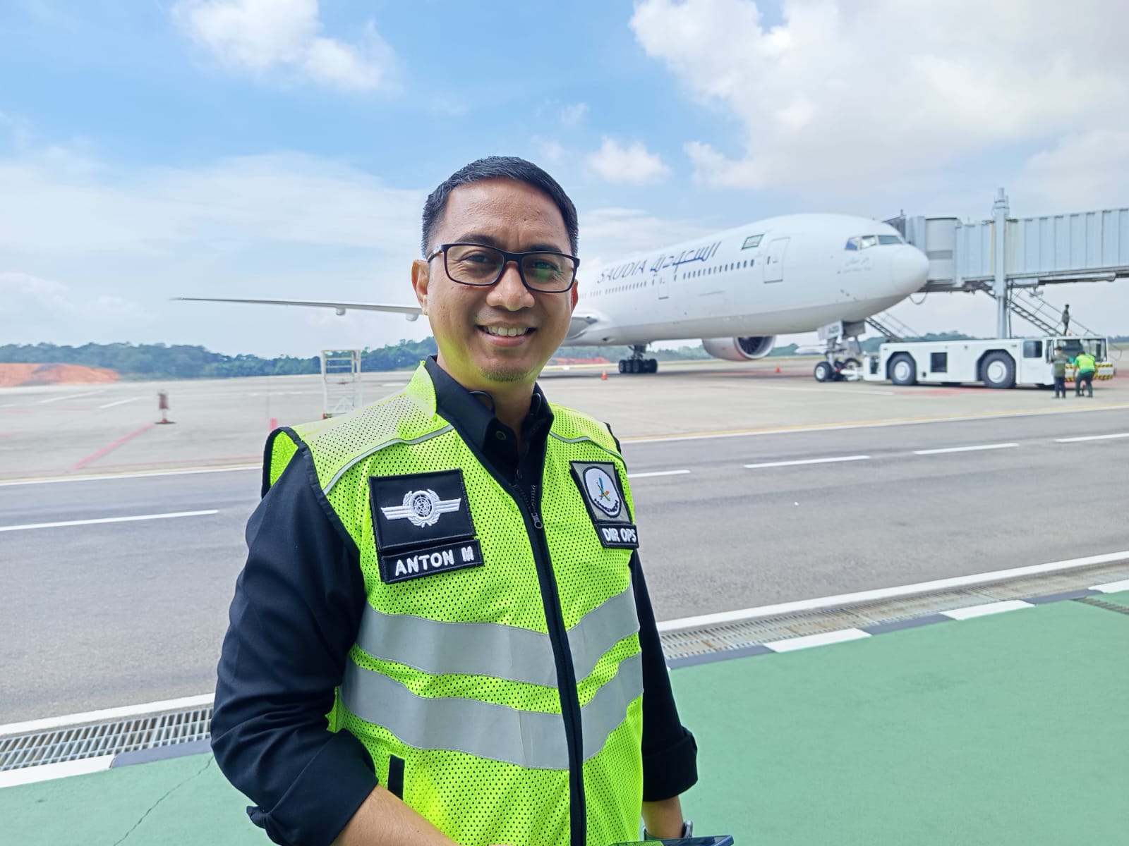 Direktur Operasional PT Bandara Internasional Batam, Anton Marthalius