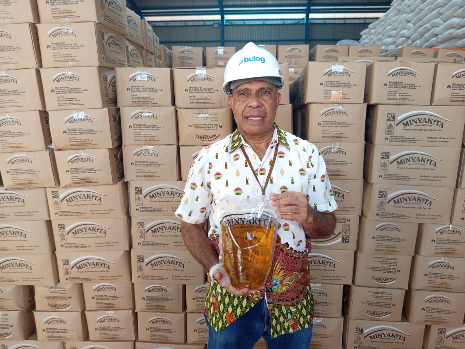 Kepala Cabang BULOG Batam, Guido XL Pereira