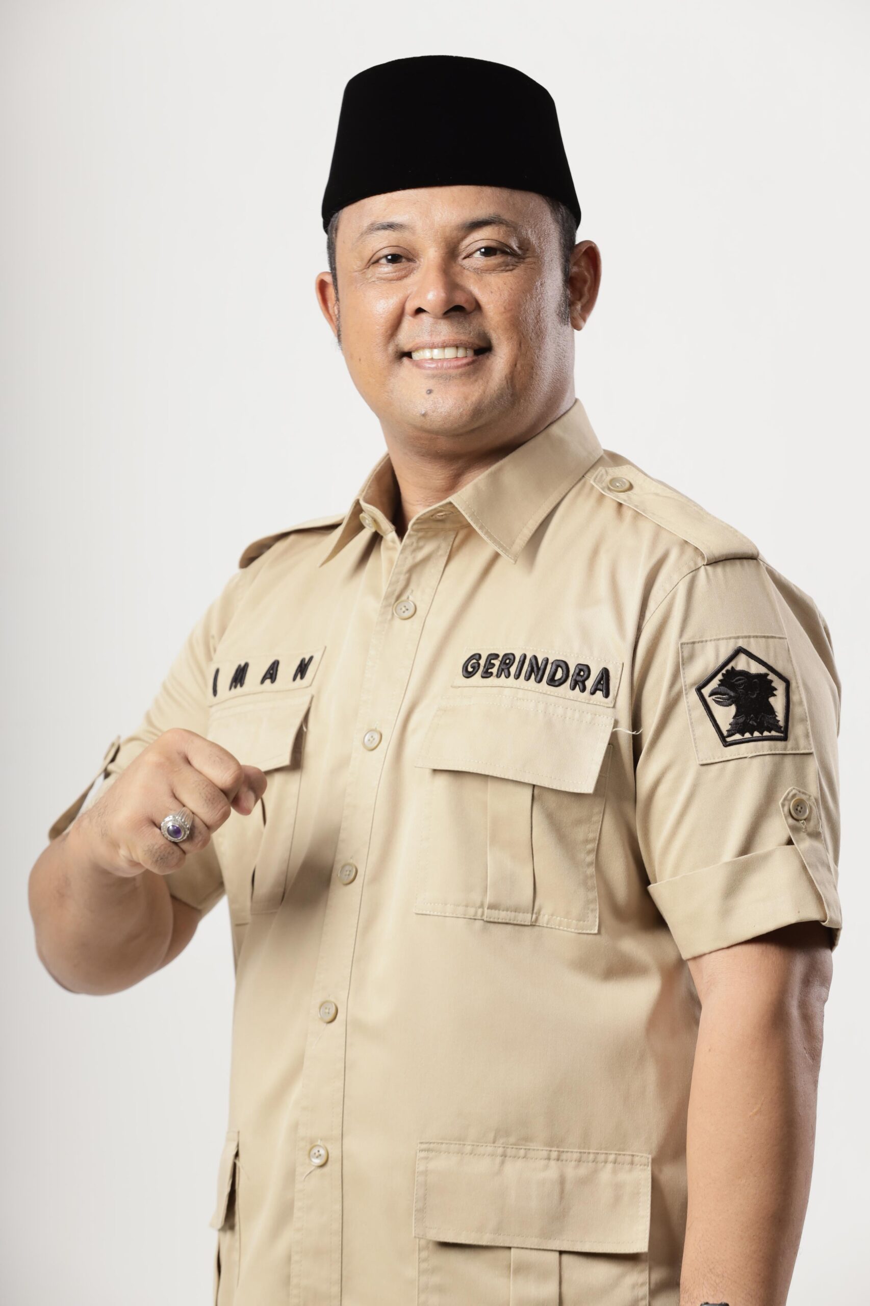 Ketua DPD Partai Gerindra Kepulauan Riau sekaligus Ketua DPRD Provinsi Kepri, Iman Sutiawan