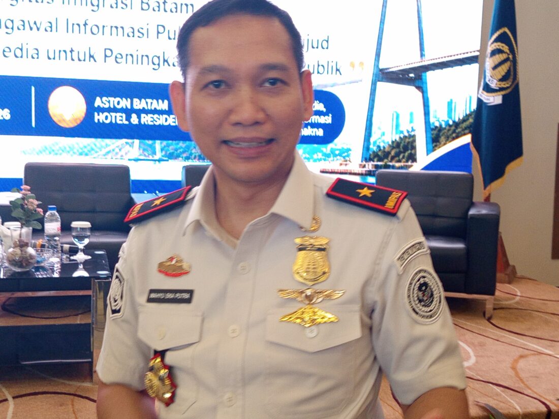 Kepala Kantor Imigrasi Kelas I Khusus TPI Batam, Wahyu Eka Putra