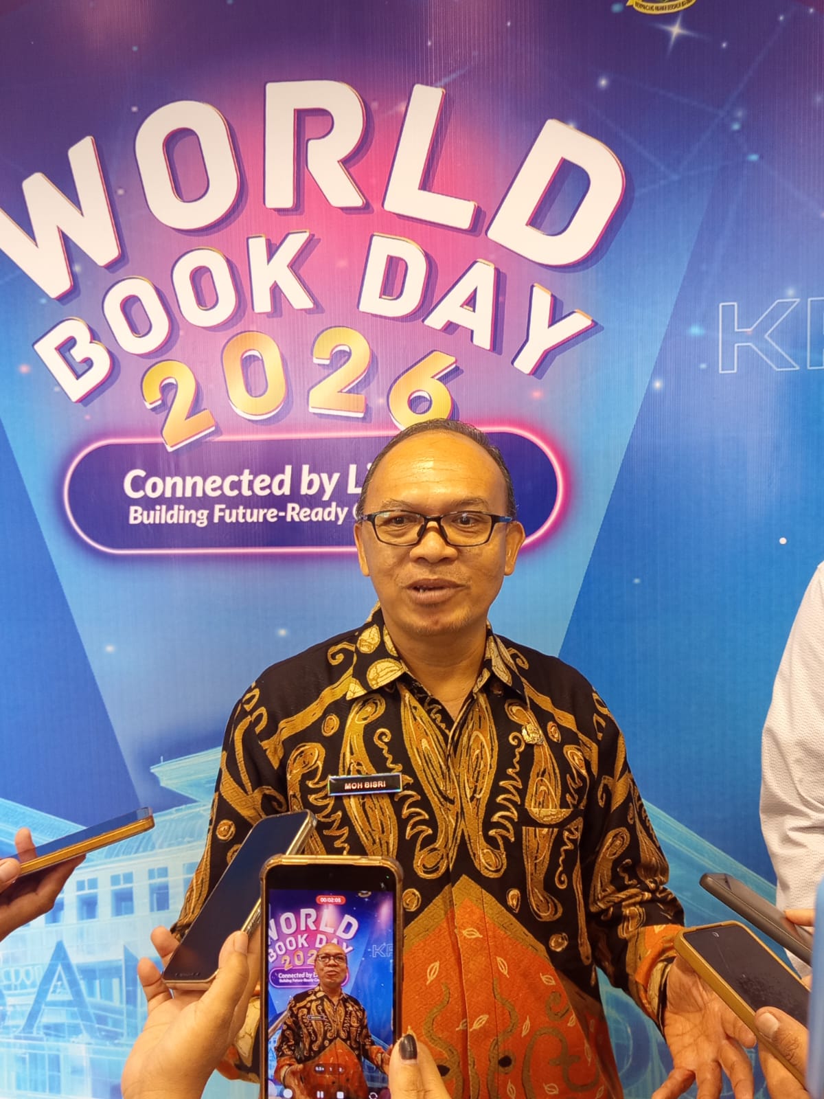 Kepala Dinas Perpustakaan dan Kearsipan (DPK) Provinsi Kepulauan Riau, Moh. Bisri
