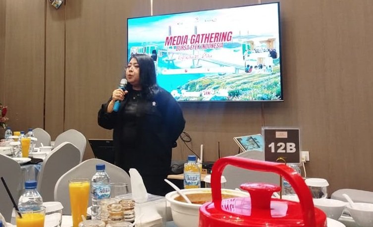 Kepala Wilayah PT Bursa Efek Indonesia (BEI) Kantor Perwakilan Kepulauan Riau, Indra Novita, S.S., M.M.,